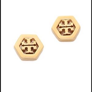 Tory Burch Hexagon Earrings